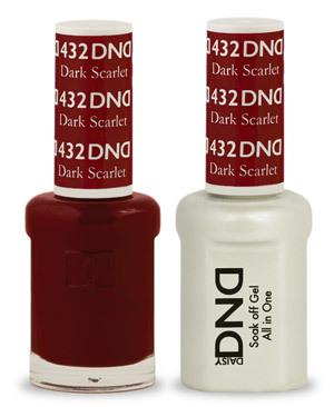 DND - Gel & Lacquer # 432 Dark Scarlet