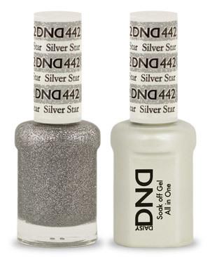 DND - Gel & Lacquer # 442 Silver Star