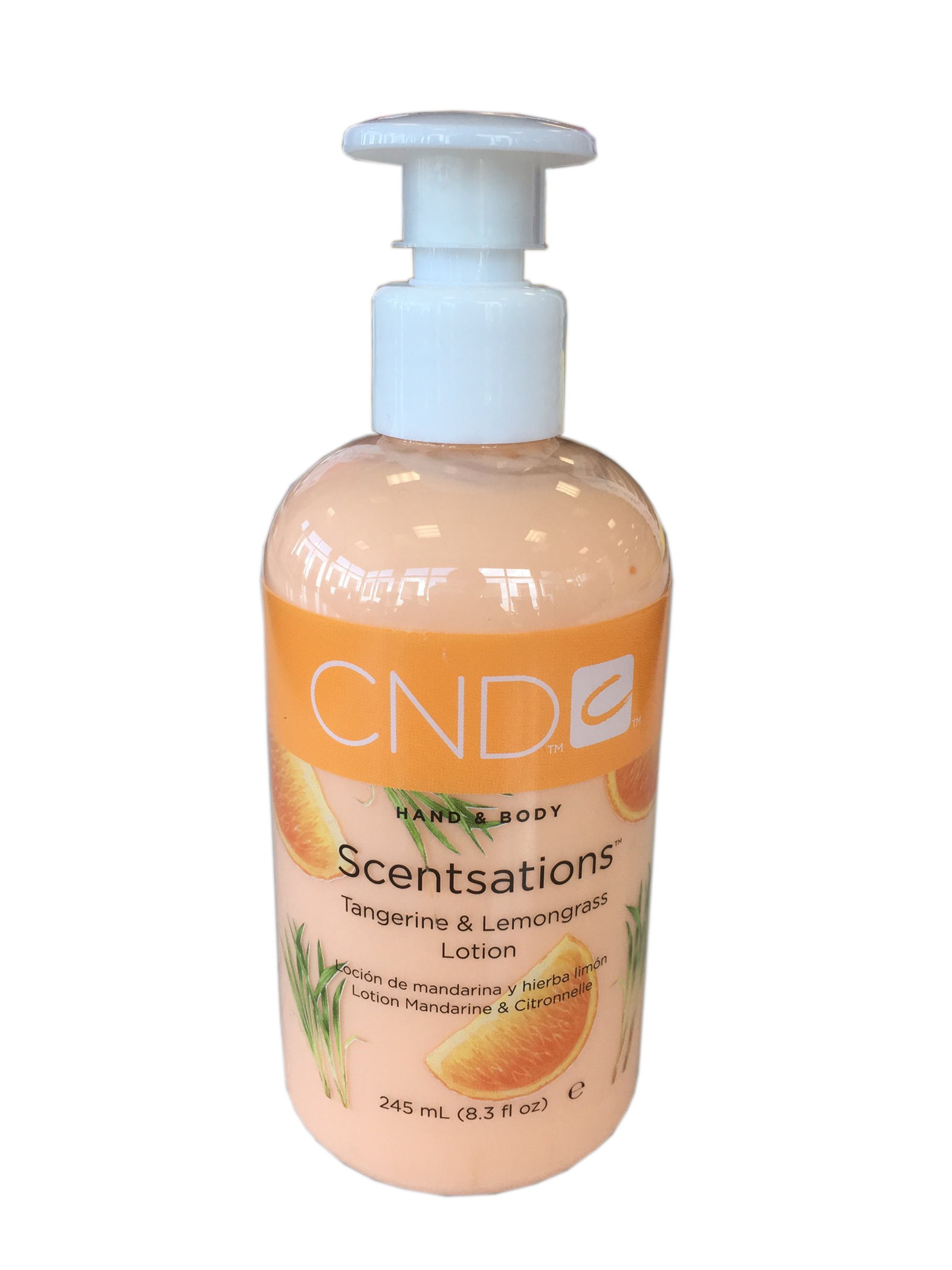 CND Hand & Body Lotion Holiday - Tangerine & Lemon - 8.3 oz