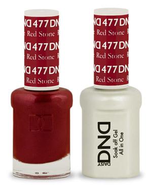 DND - Gel & Lacquer # 477 Red Stone