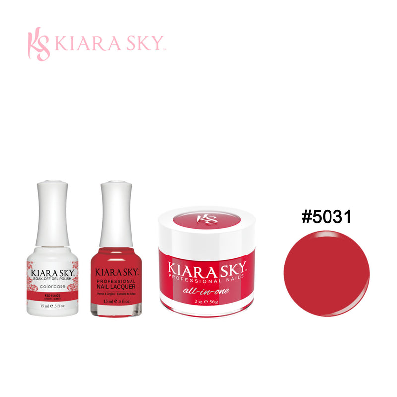 Kiara Sky All-in-One Trio - 5031 Red Flags