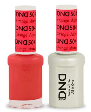 DND - Gel & Lacquer # 504 Orange Aura