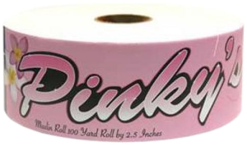 Pinky Muslin Wax 2.5 x 100 Attribute Roll Size 2.5 x 100