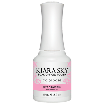 Kiara Sky All-In-One Gel - G5103 LET'S FLAMINGLE