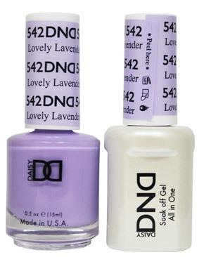 DND - Gel & Lacquer # 542Lovely Lavender