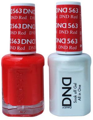 DND - Gel & Lacquer # 563 Red