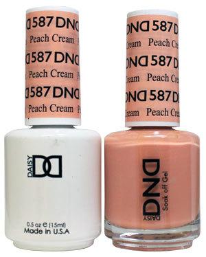 DND - Gel & Lacquer # 587 Peach Cream