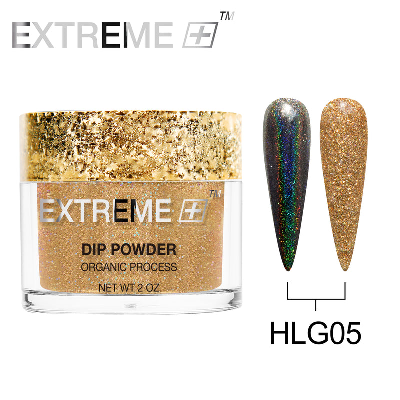 EXTREME+ Holo Chrome Dip Powder -