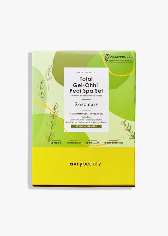 Avry Beauty Gel-Ohh Pedicure 5 Steps - Rosemary