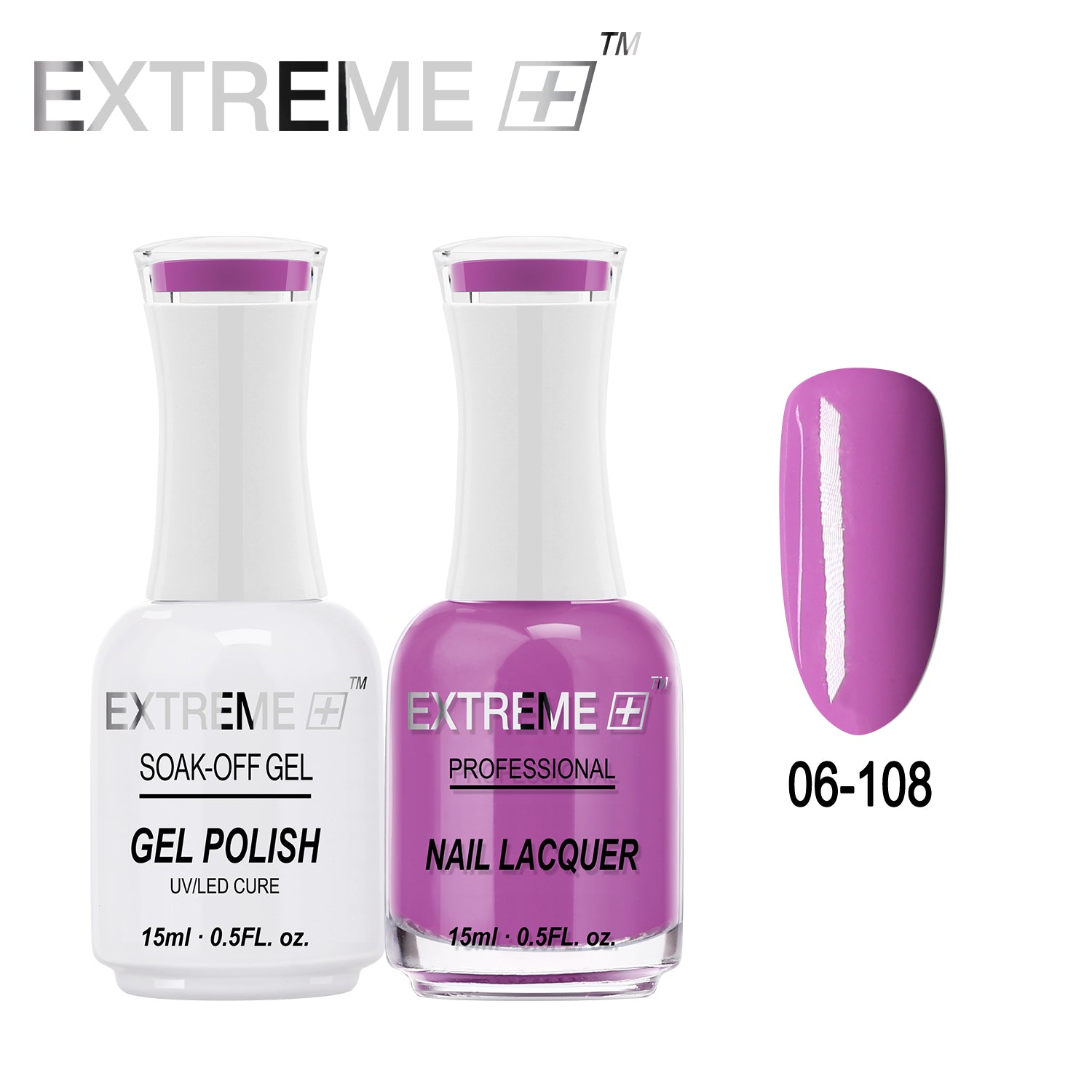 EXTREME+ All-in-One Gel Polish and Nail Lacquer Matching Duo #G006