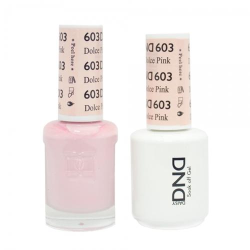 DND - Gel &amp; Sơn mài # 603 Dolce Pink