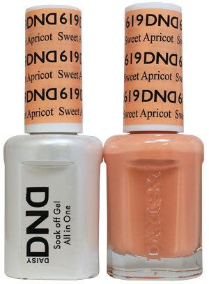 DND - Gel & Lacquer # 619 Sweet Apricot