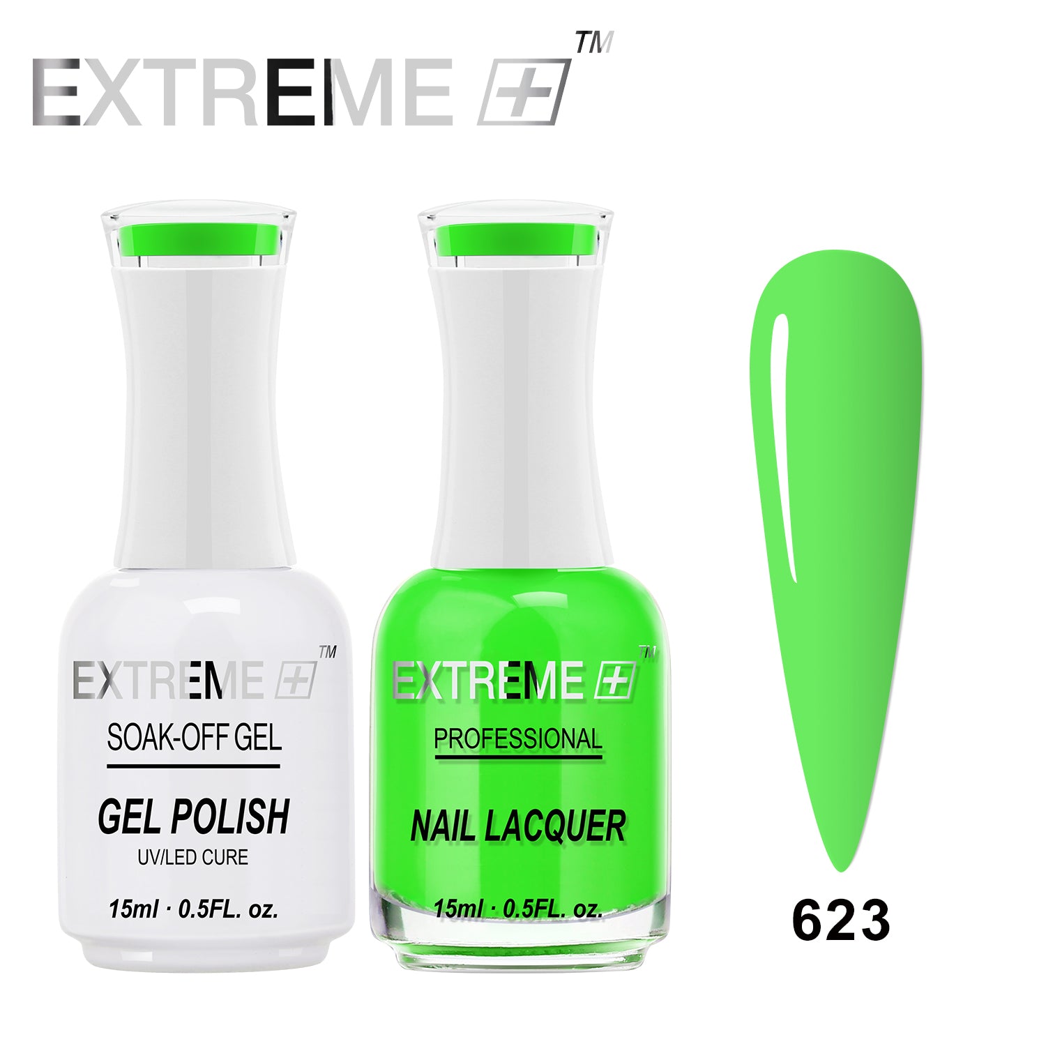 Sơn mài kết hợp gel EXTREME+ (Bộ đôi) - #623 