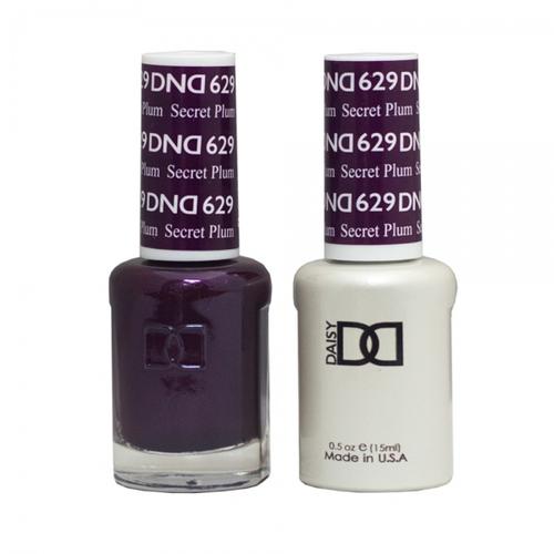 DND - Gel & Lacquer # 629 Secret Plum