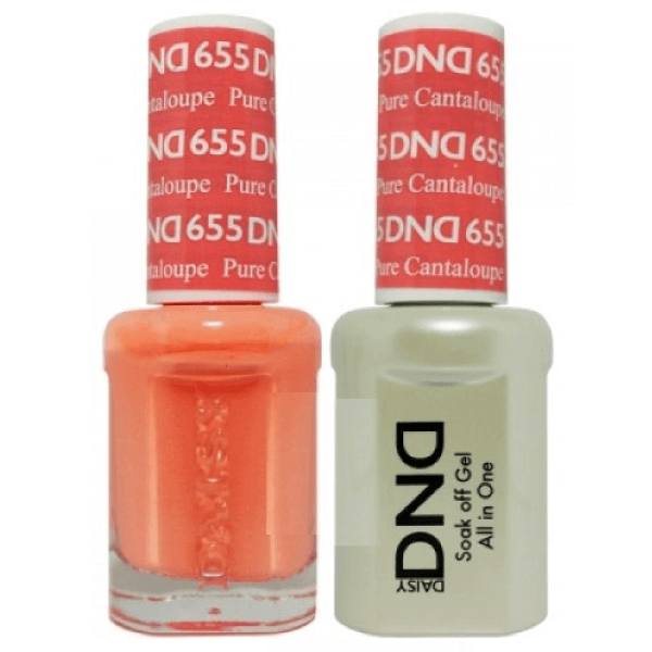 DND - Gel &amp; Lacquer #655 Pure Cantaloupe