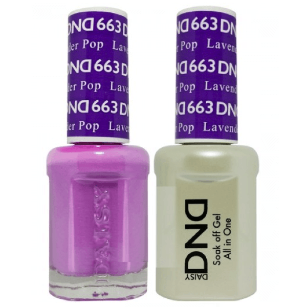 DND - Sơn Gel &amp; Sơn Mài #663 Lavender Pop