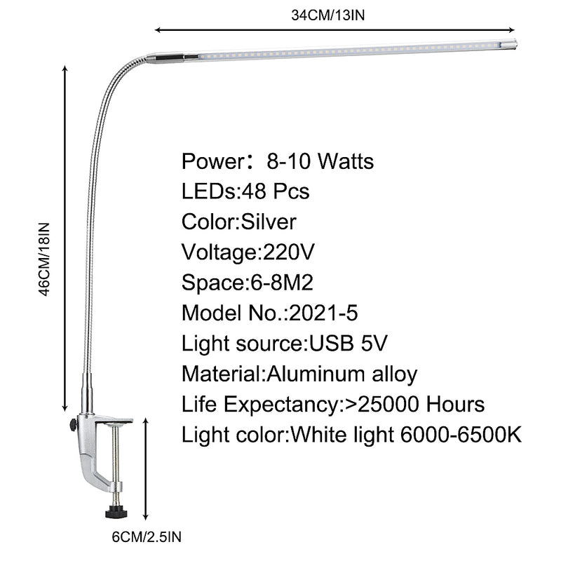 EXTREME+ 48 Pcs 10W LED Flexible Lamp Table