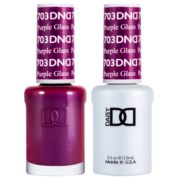 DND - Gel & Lacquer # 703 Purple Glass