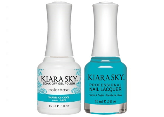 Kiara Sky All-In-One GEL + MATCHING LACQUER (DUO) - 5070 SHADES OF COOL