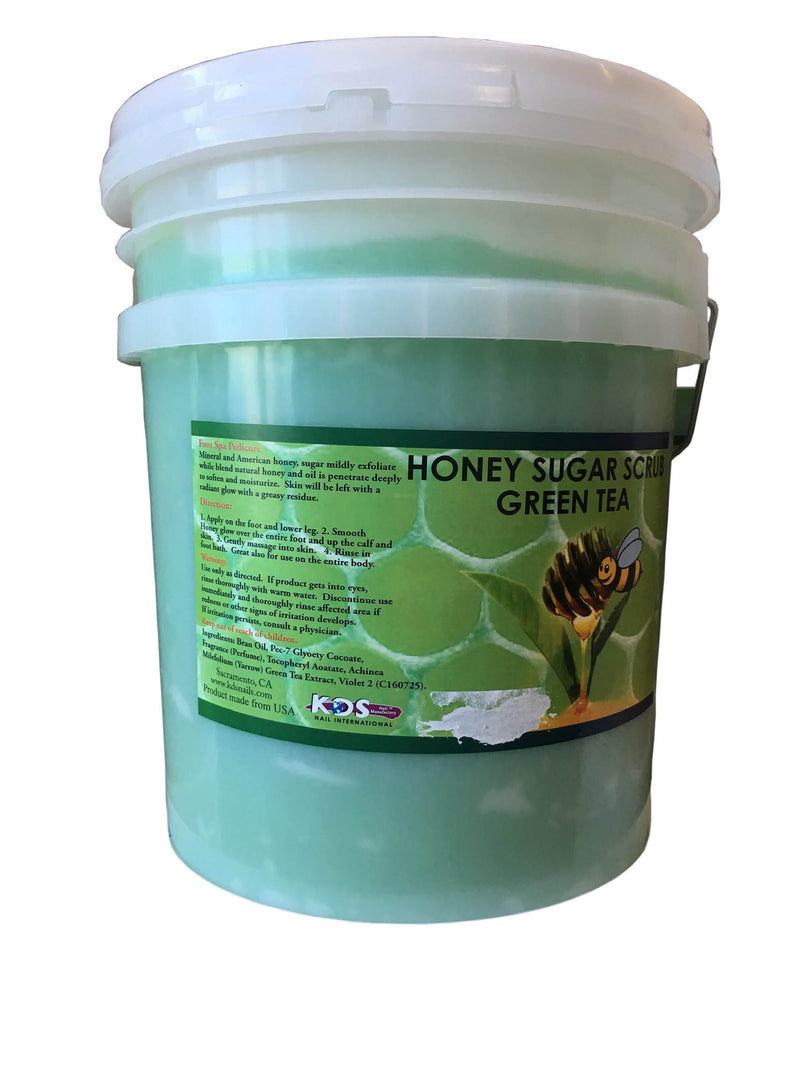 KDS Honey Sugar Scrub Bucket - Green Tea