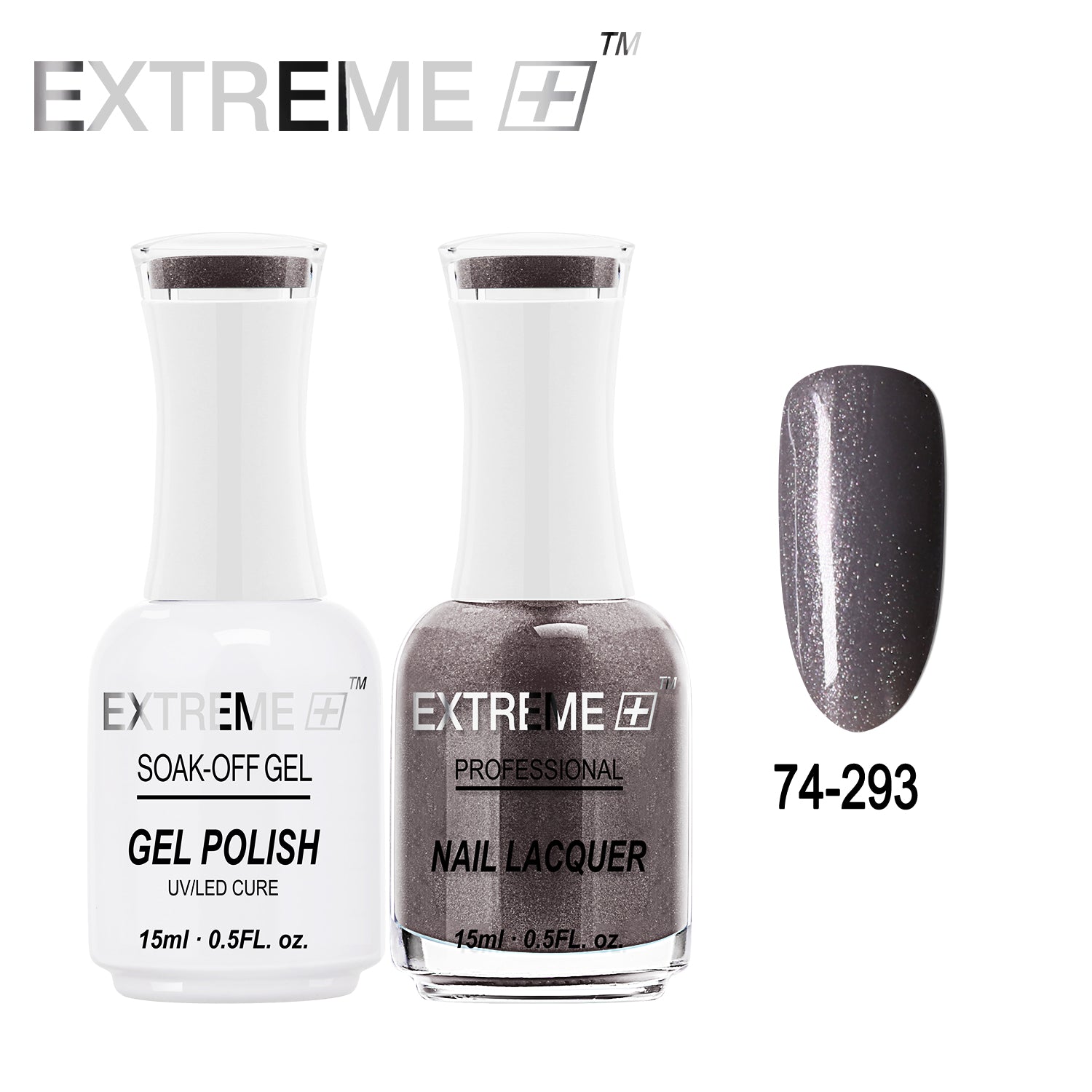 EXTREME+ All-in-One Gel Polish and Nail Lacquer Matching Duo #G074