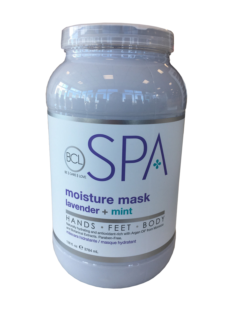 BCL Spa Moisture Mask Oải hương + Bạc hà (128 oz)