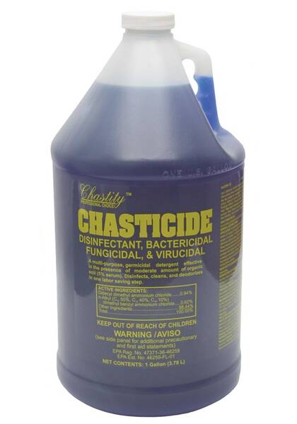 Chasticide DISINFECTANT, BACTERICIDAL FUNGICIDAL & VIRUCIDAL - Gal