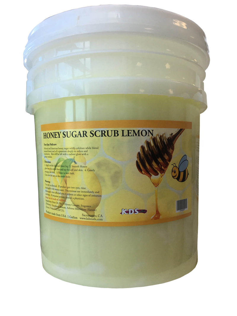 KDS Honey Sugar Scrub Bucket - Lemon