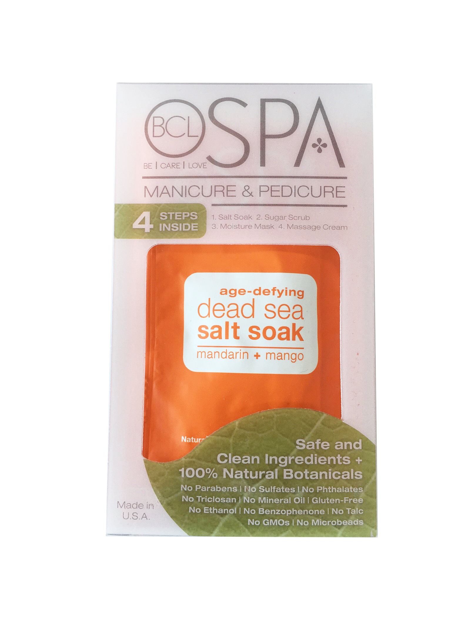 BCL Spa 4 Step Deluxe Organic - Mandarin & Mango