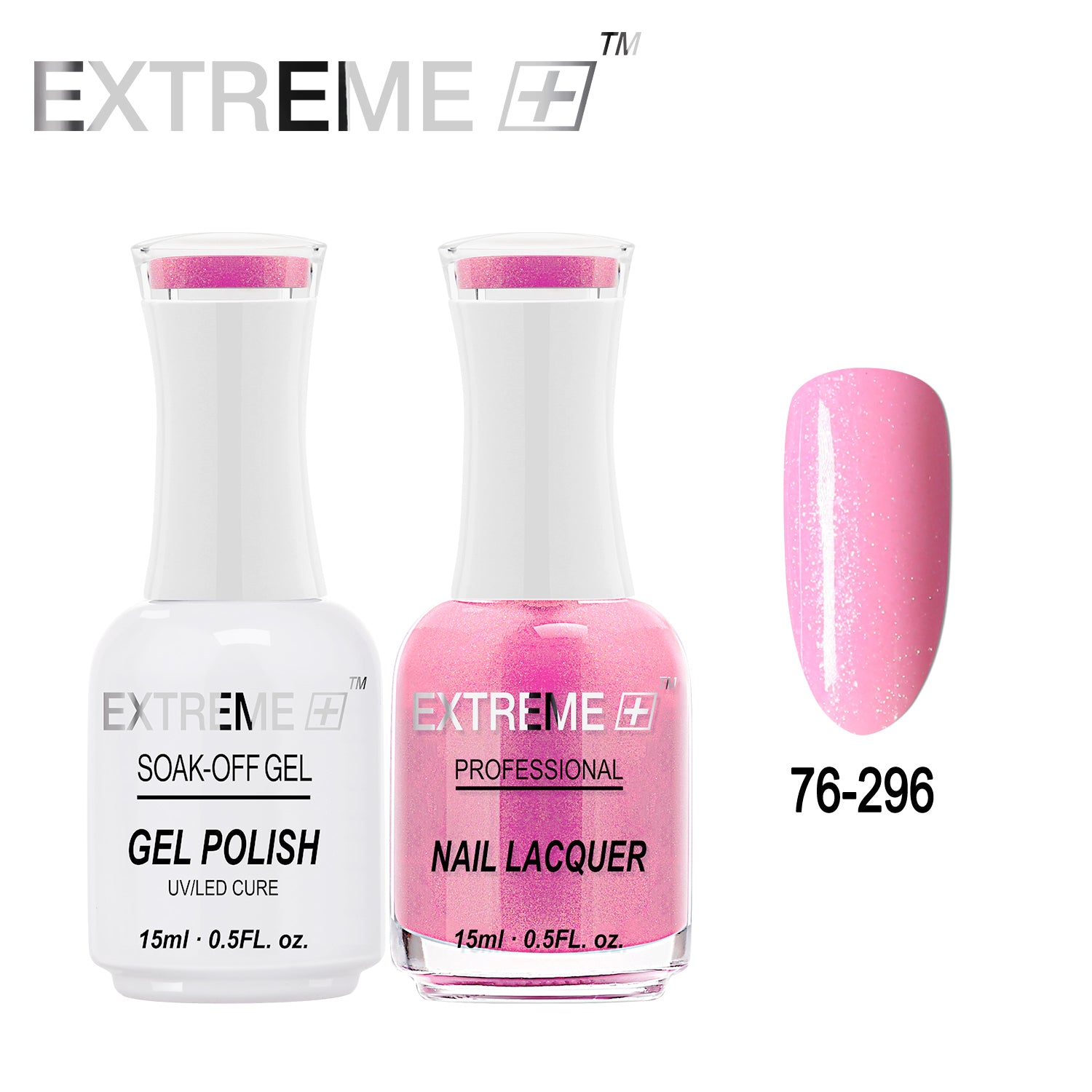 EXTREME+ All-in-One Gel Polish and Nail Lacquer Matching Duo #G076