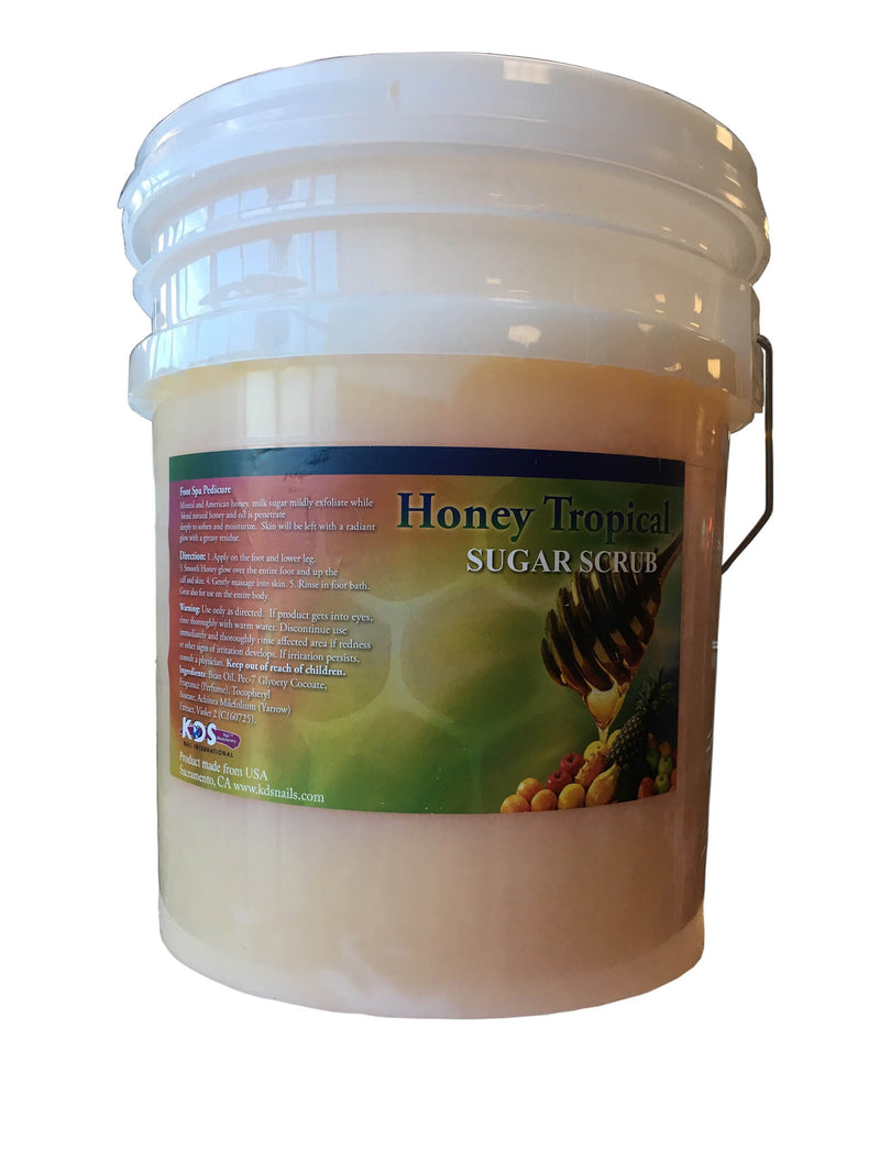 KDS Honey Sugar Scrub Bucket - Tropical