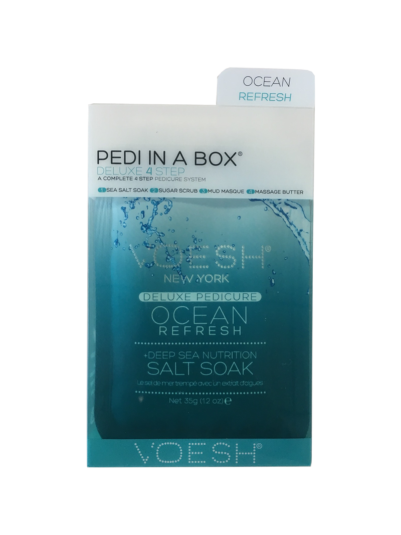 VOESH Deluxe Pedicure 4 Step - Ocean Mint