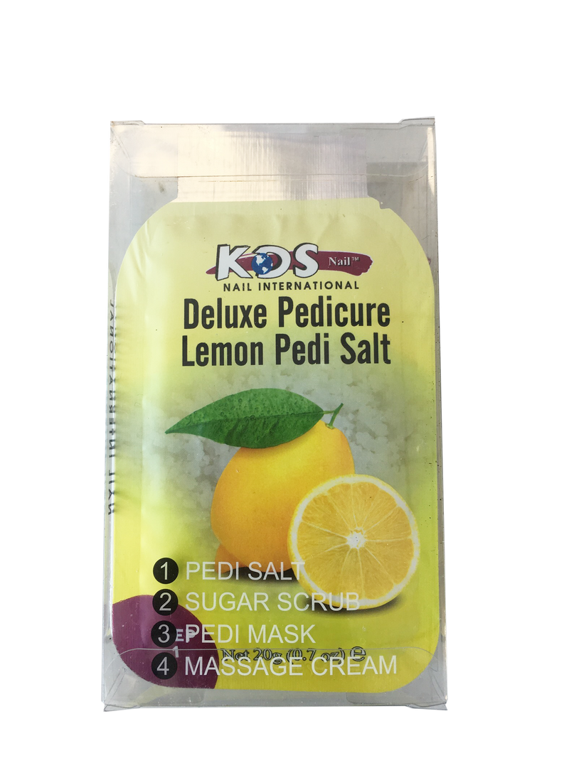 KDS Deluxe Pedicure 4 Step - Lemon