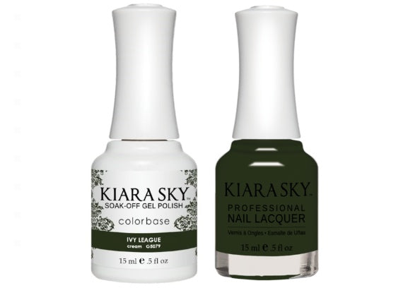 Kiara Sky All-In-One GEL + MATCHING LACQUER (DUO) - 5079 IVY LEAGUE