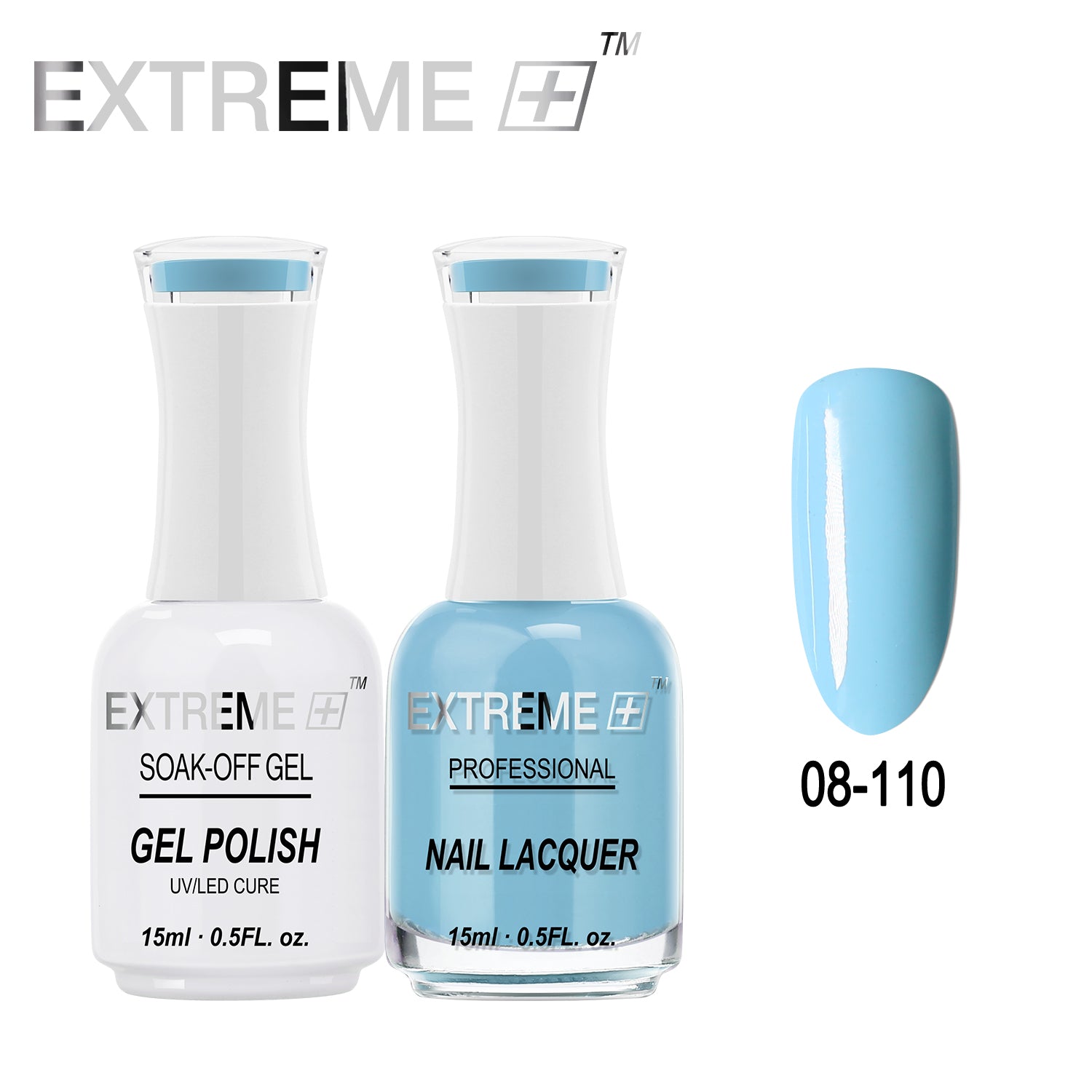 EXTREME+ All-in-One Gel Polish and Nail Lacquer Matching Duo #G008