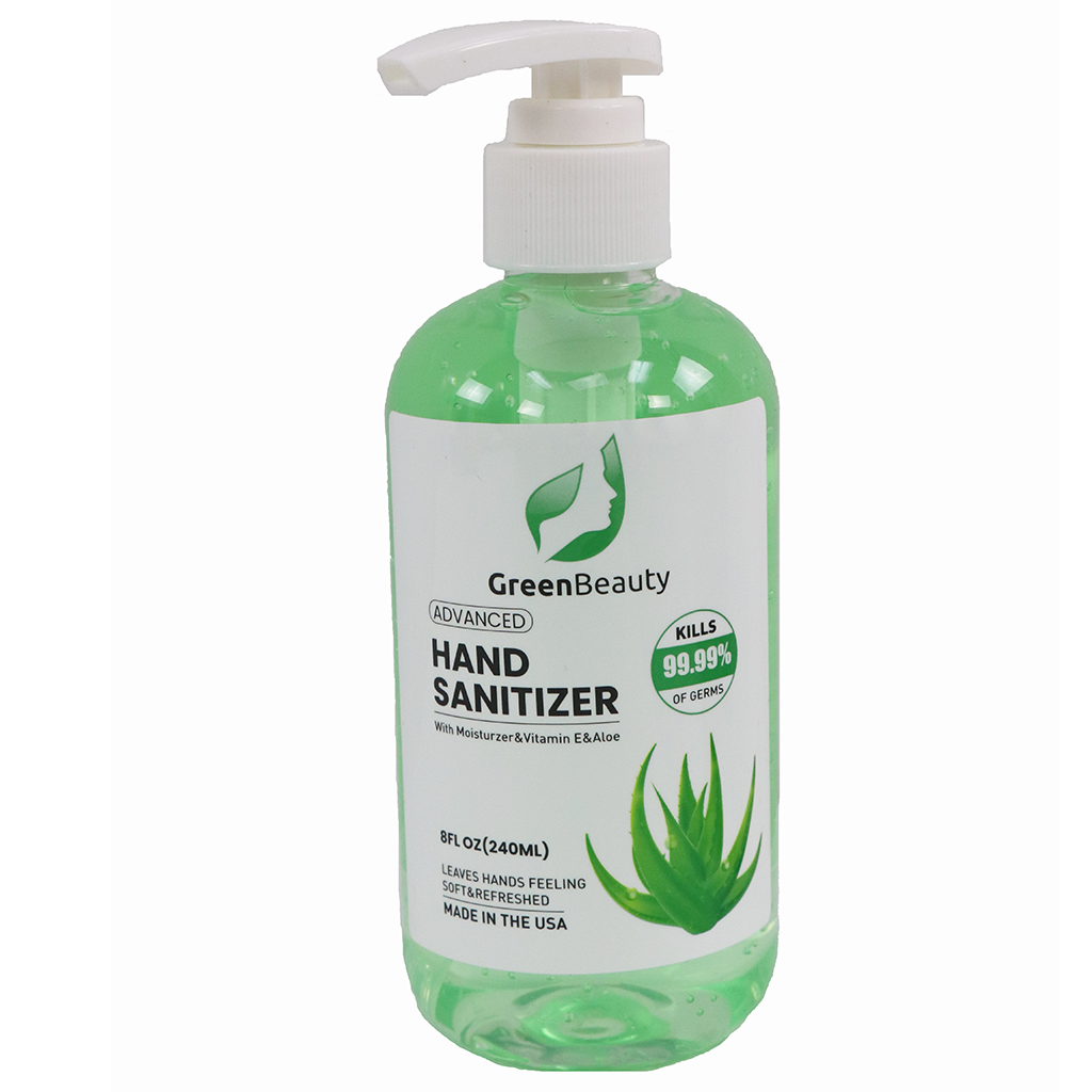 MUA 1 TẶNG 1 - GreenBeauty Hand Sanitizer 8 oz - FDA Phê Chuẩn