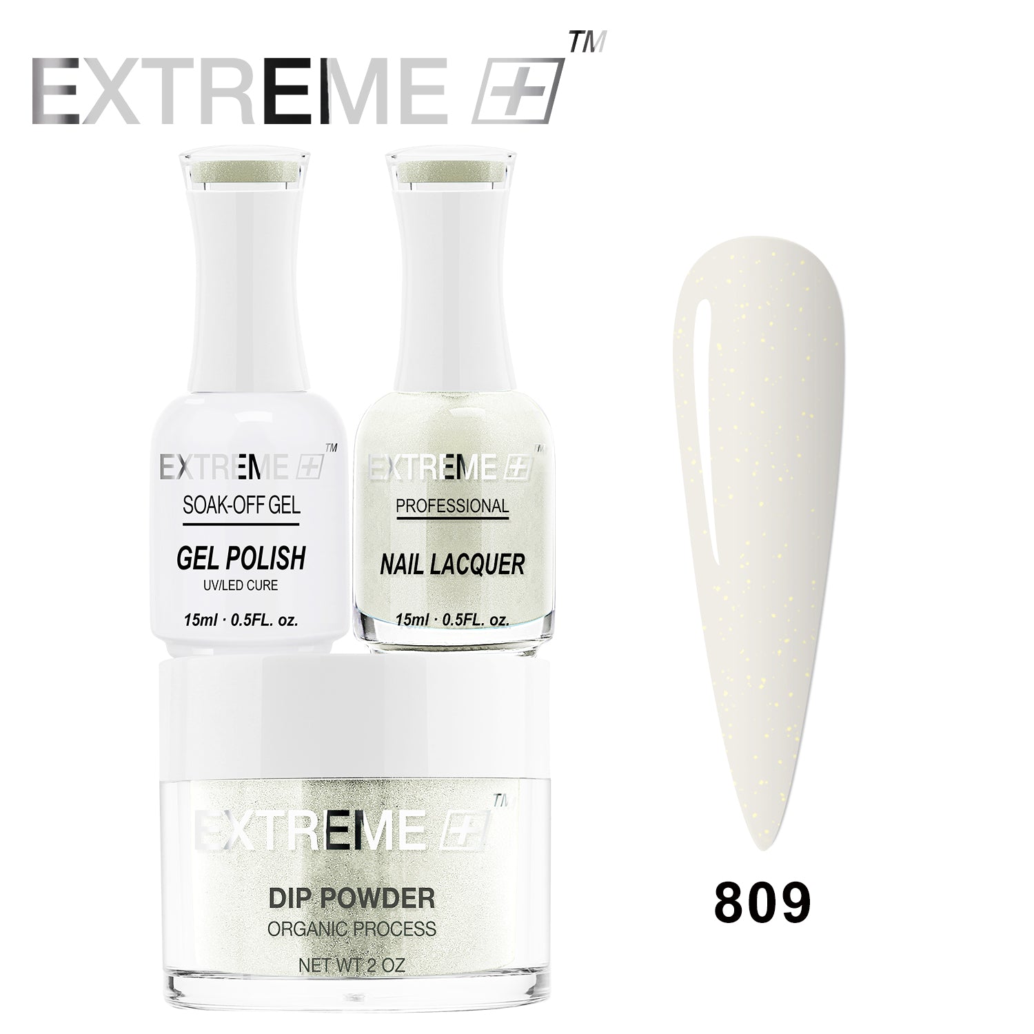 Bộ Combo EXTREME+ 3 trong 1 - Gel, Sơn mài &amp; Nhúng - #809