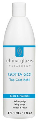 China Glaze Gotta Go! Top Coat Refill - 480 ml/ 16 fl oz