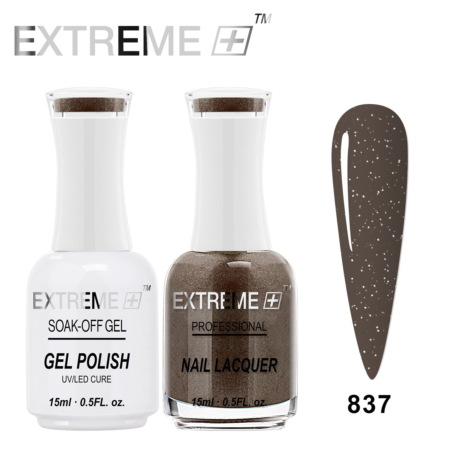 Sơn mài kết hợp gel EXTREME+ (Bộ đôi) - #837 