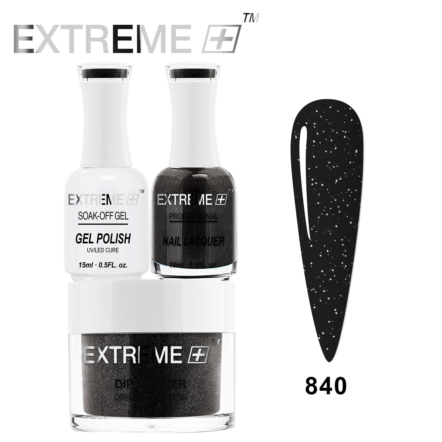 EXTREME+ 3 in 1 Combo Set - Gel, Lacquer, & Dip - #840