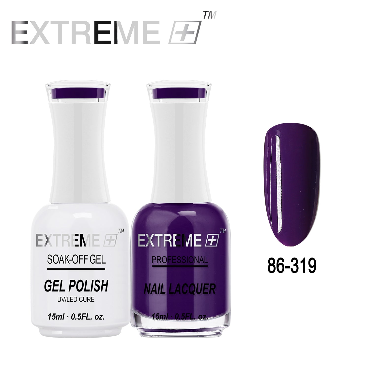 EXTREME+ All-in-One Gel Polish and Nail Lacquer Matching Duo #G086