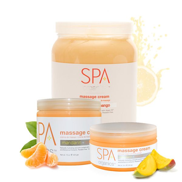 BCL Spa Massage Cream Mandarin Mango (64 oz)