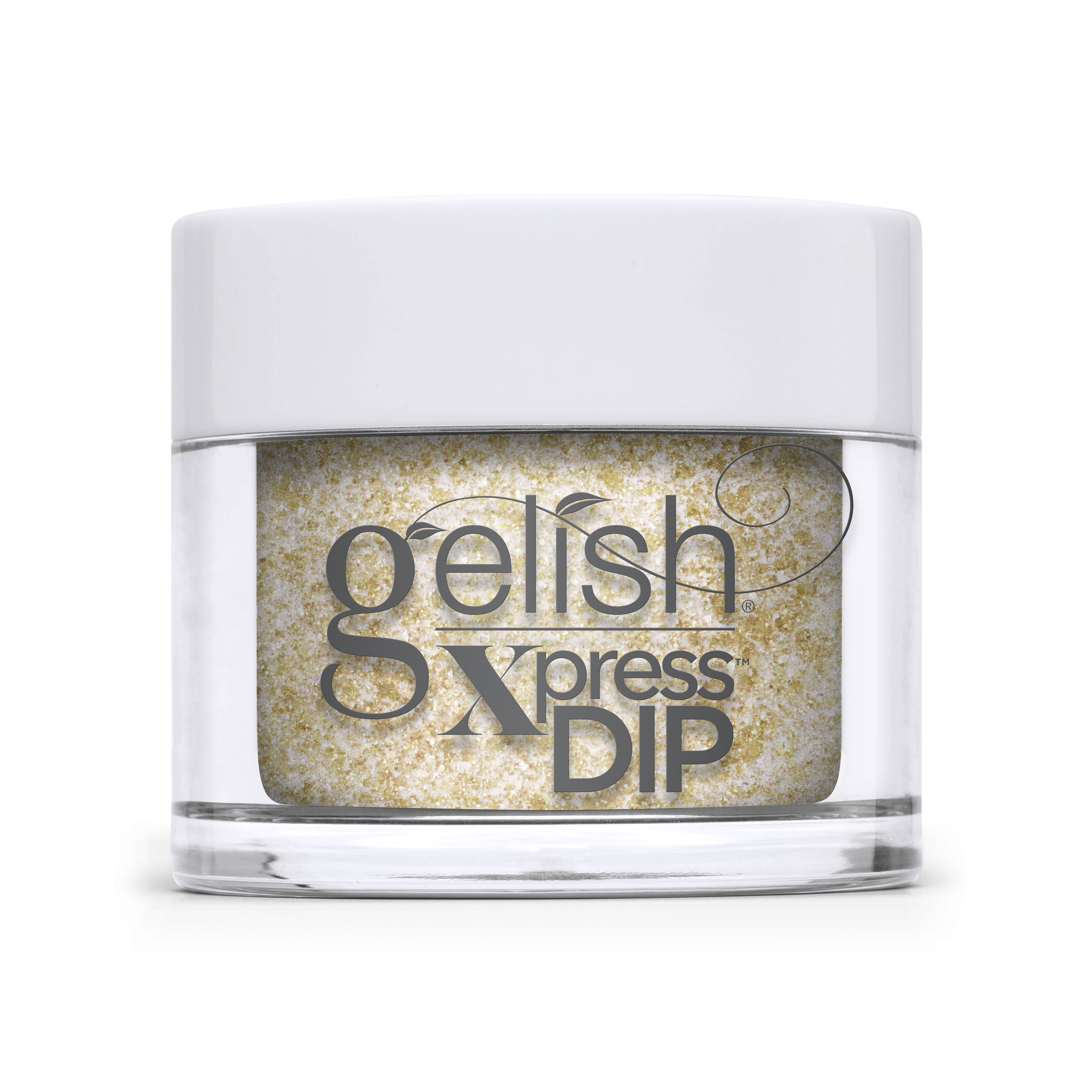 Gelish XPRESS Dip Powder 1.5 oz  #1620947 - ALL THAT GLITTERS IS GOLD