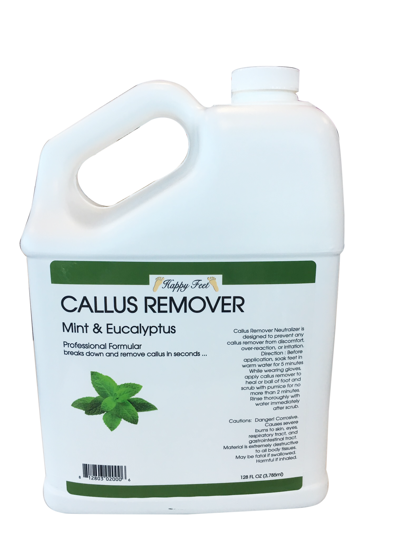 HappyFeet Callus Remover Gel Liquid - Mint & Eucalyptus