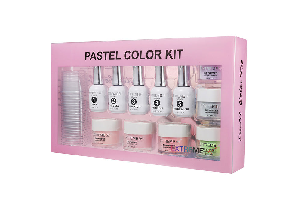 EXTREME+ Pastel Color Dipping Powder Kit