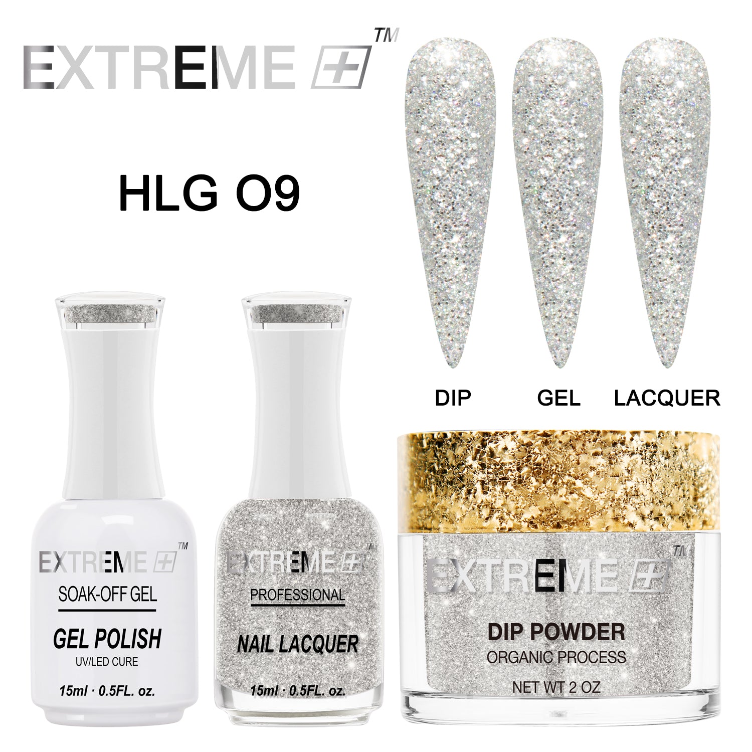 EXTREME+ 3 in 1 Combo Set - Holo Chrome - #009