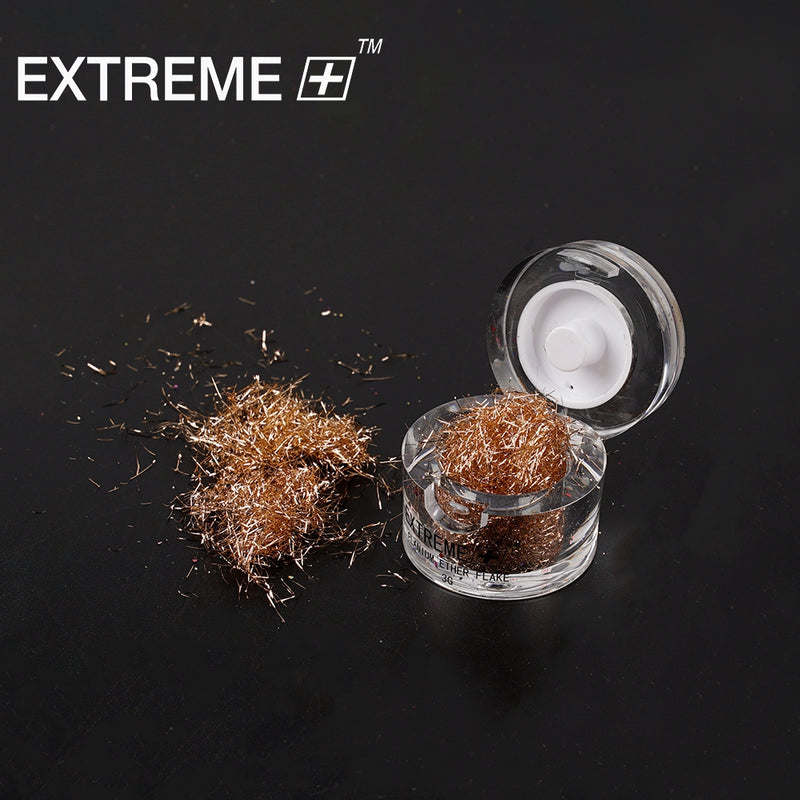 EXTREME+ Aluminum Nail Flakes Set / 6 colors