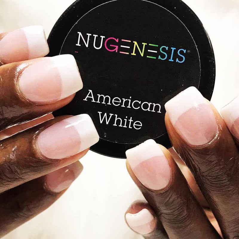 Nugenesis Dipping - Pink & White: American White