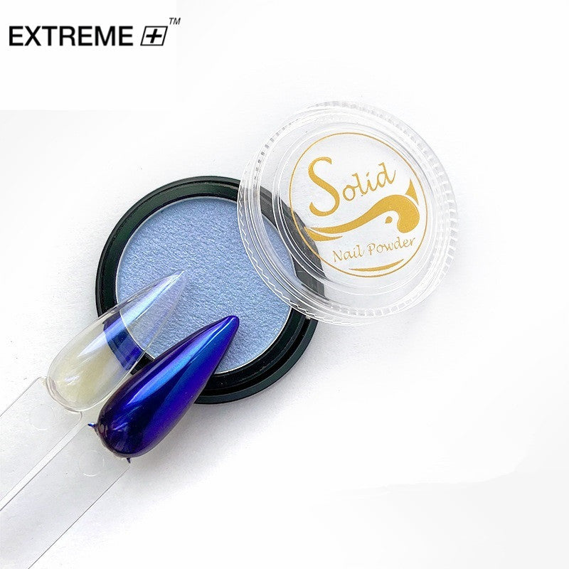 EXTREME+ Mirror Nail Glitter Aurora Powder Ice Kit 6 màu