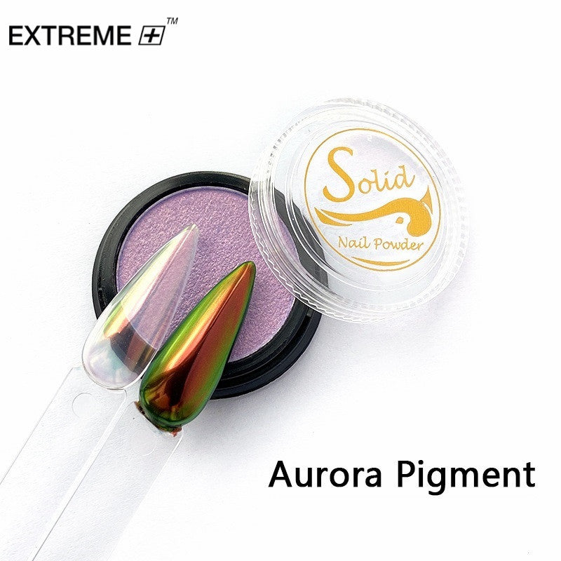 EXTREME+ Mirror Nail Glitter Aurora Powder Ice Kit 6 colors